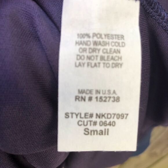 Fascination Tank Top Blue & Orange, Small - Picture 5 of 6